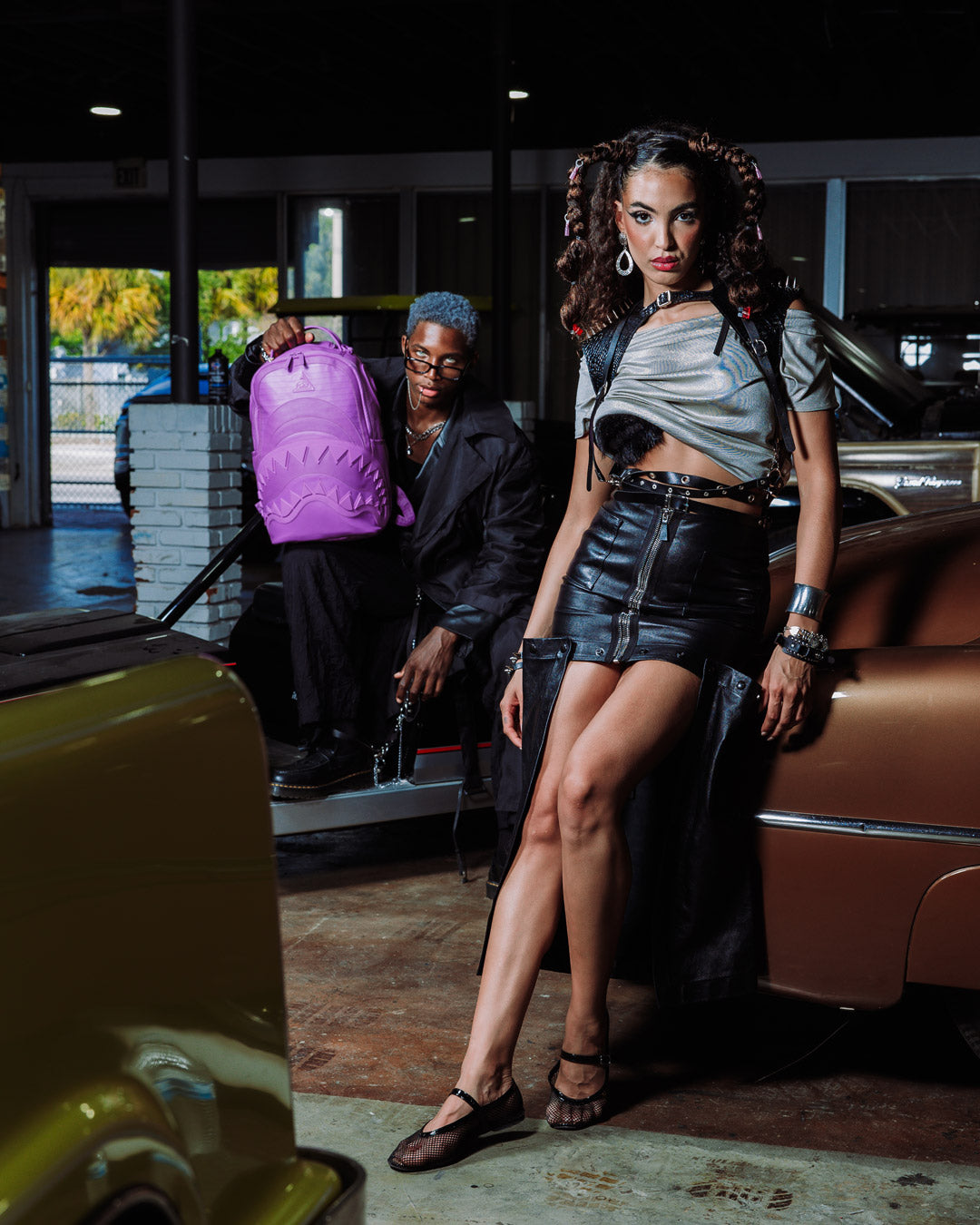 SAKURA SHOCKWAVE-MURASAKI DLX BACKPACK