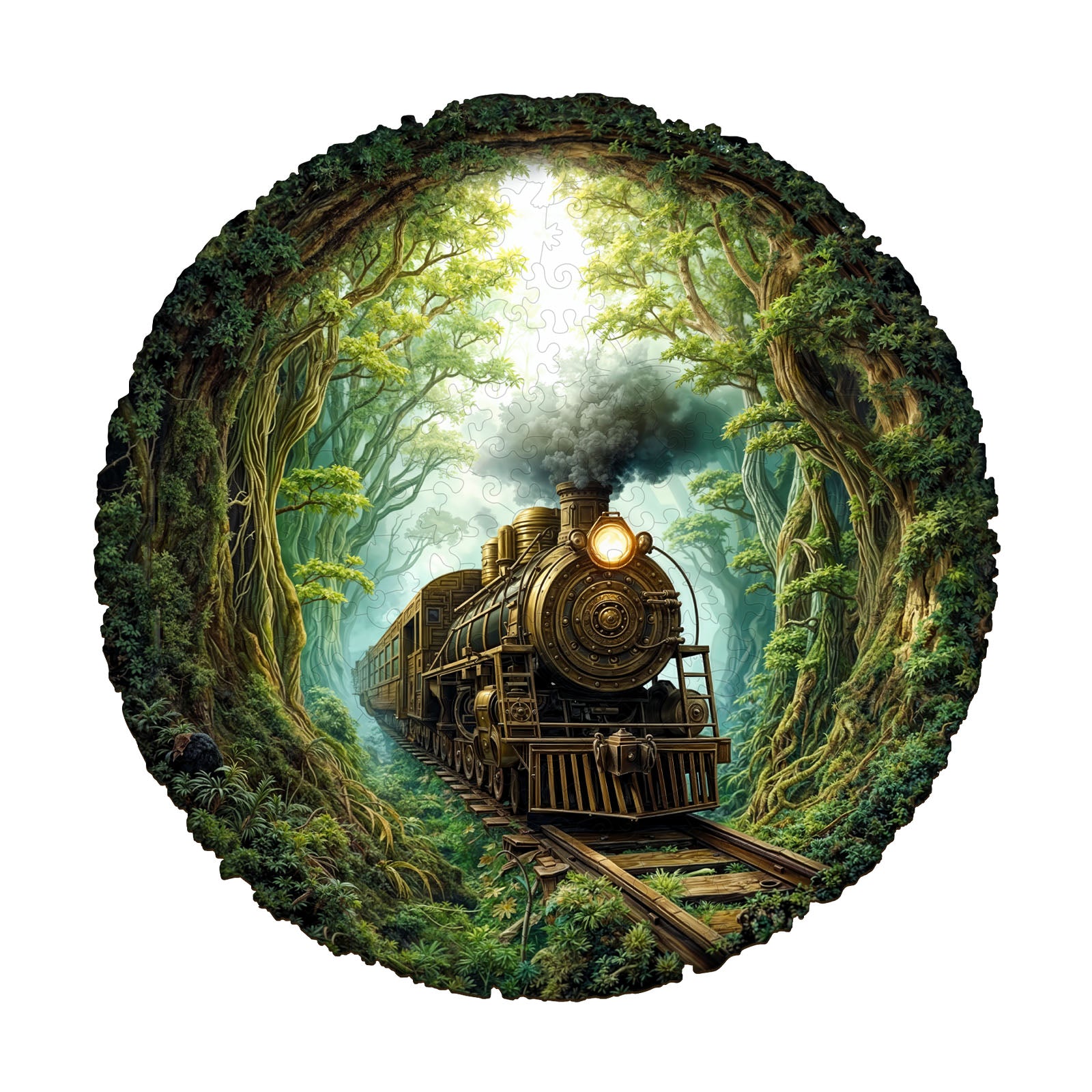 Forest Journey Wooden Jigsaw Puzzle