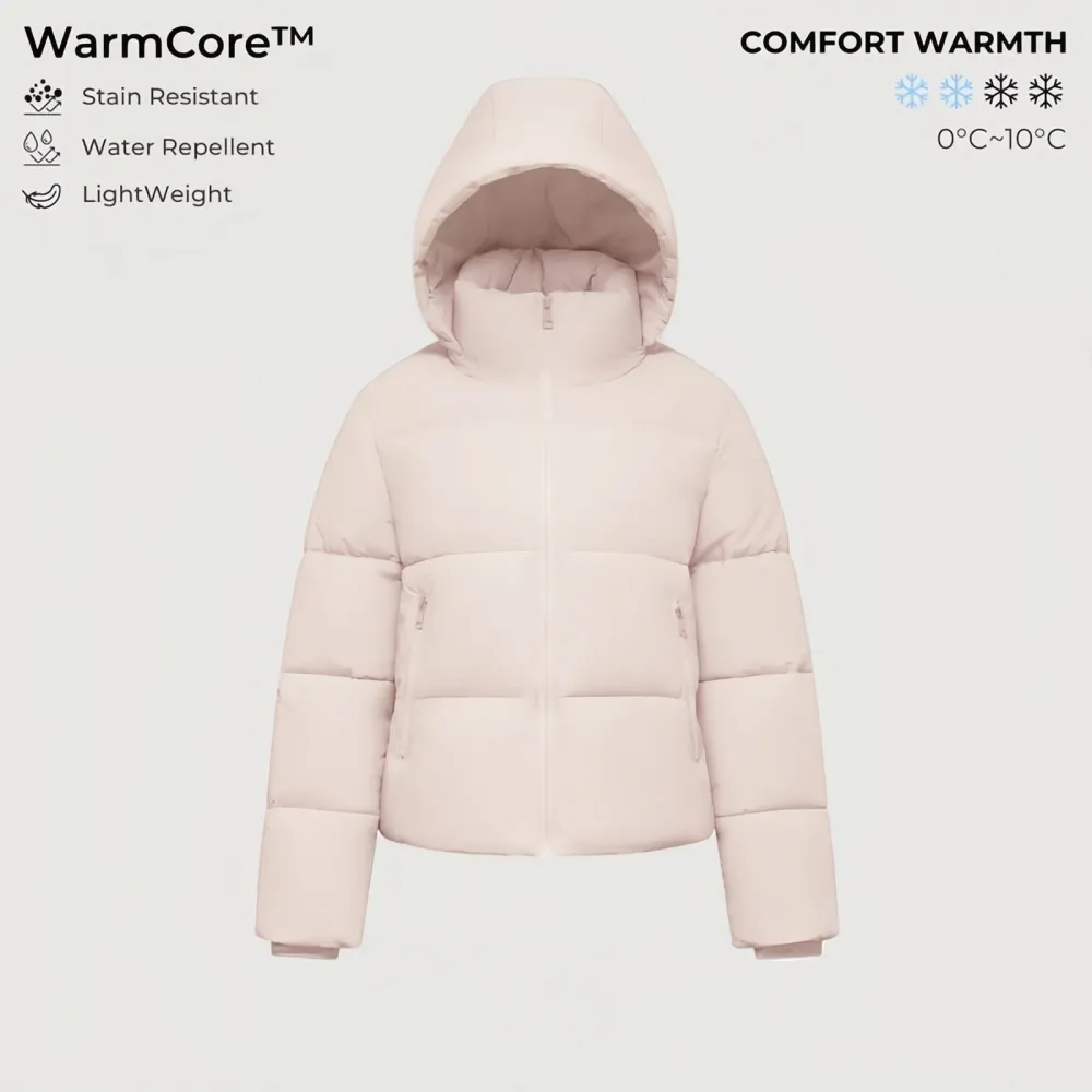 Womenswear Winter Comfort Minimalist Puffer Jackets