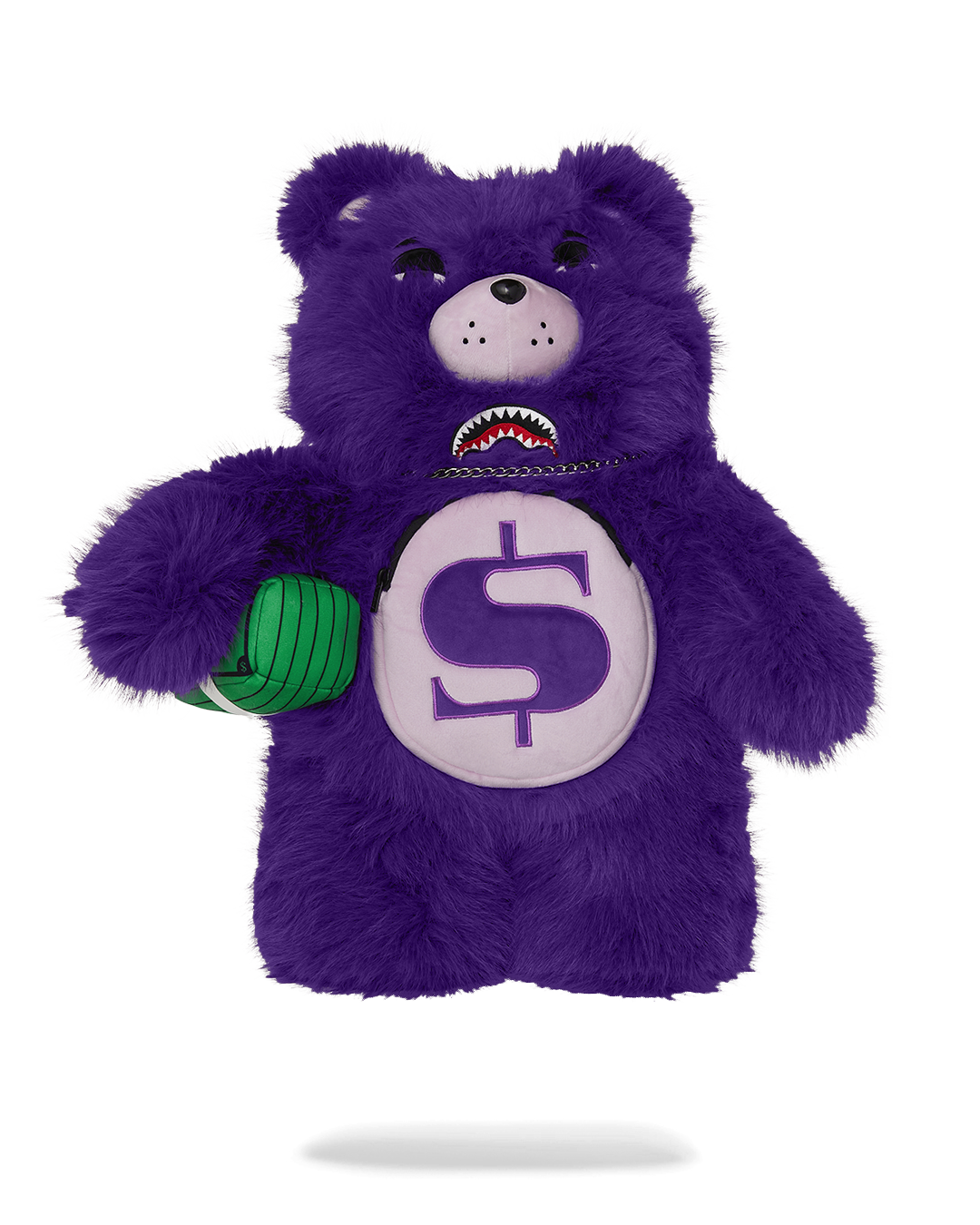 FURZILLA SHARK (PURP) MONEYBEAR BACKPACK
