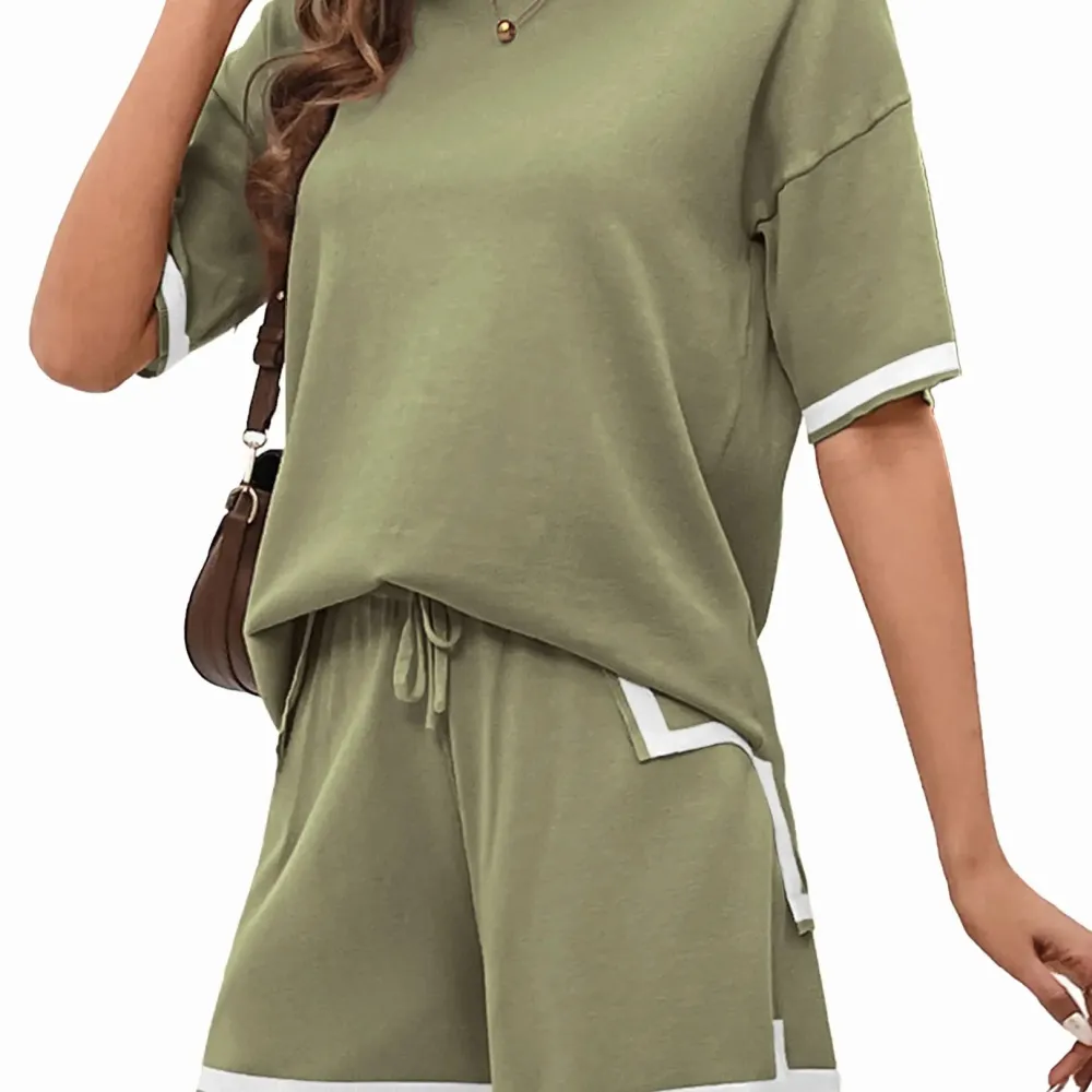 Women's Summer Knit Pajama Set