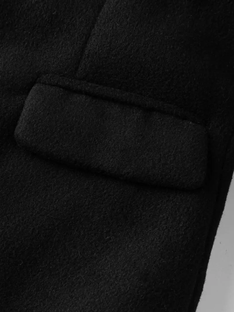 Kids Mid-to-Long Autumn & Winter College-Style Coat