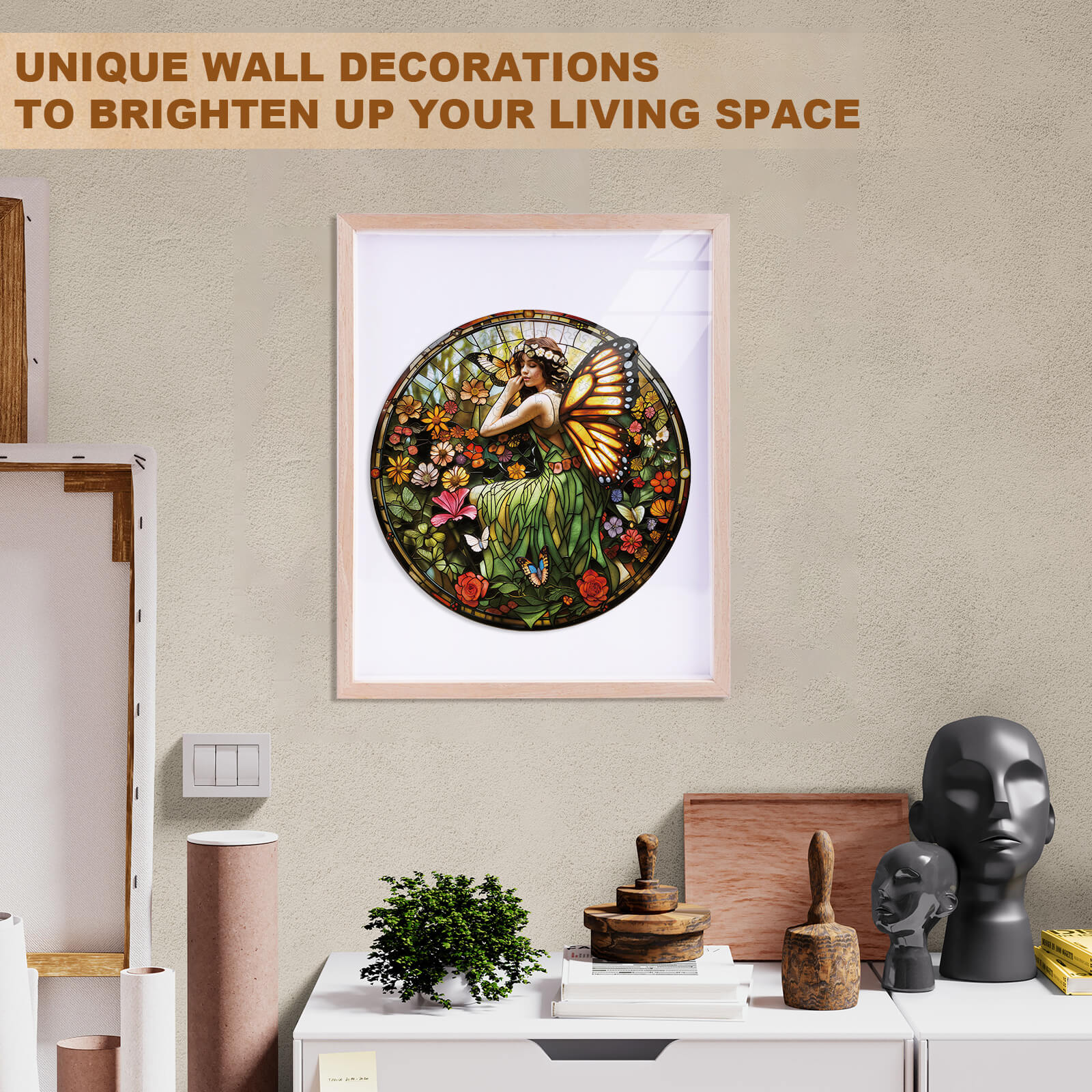 Flower Fairy Wooden Jigsaw Puzzle