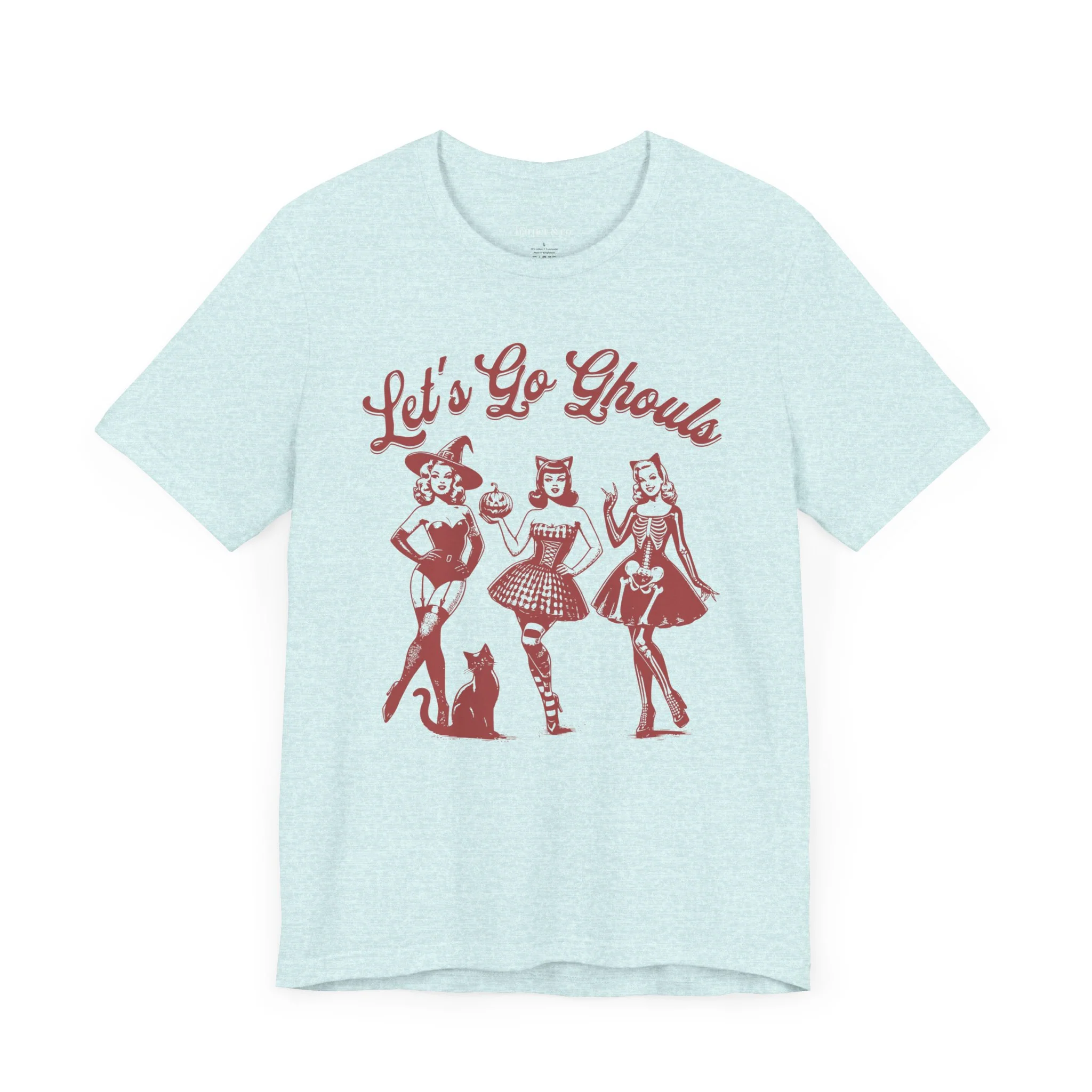 Let's Go Ghouls Bella Canvas Unisex Jersey T-Shirt - Multiple Colors