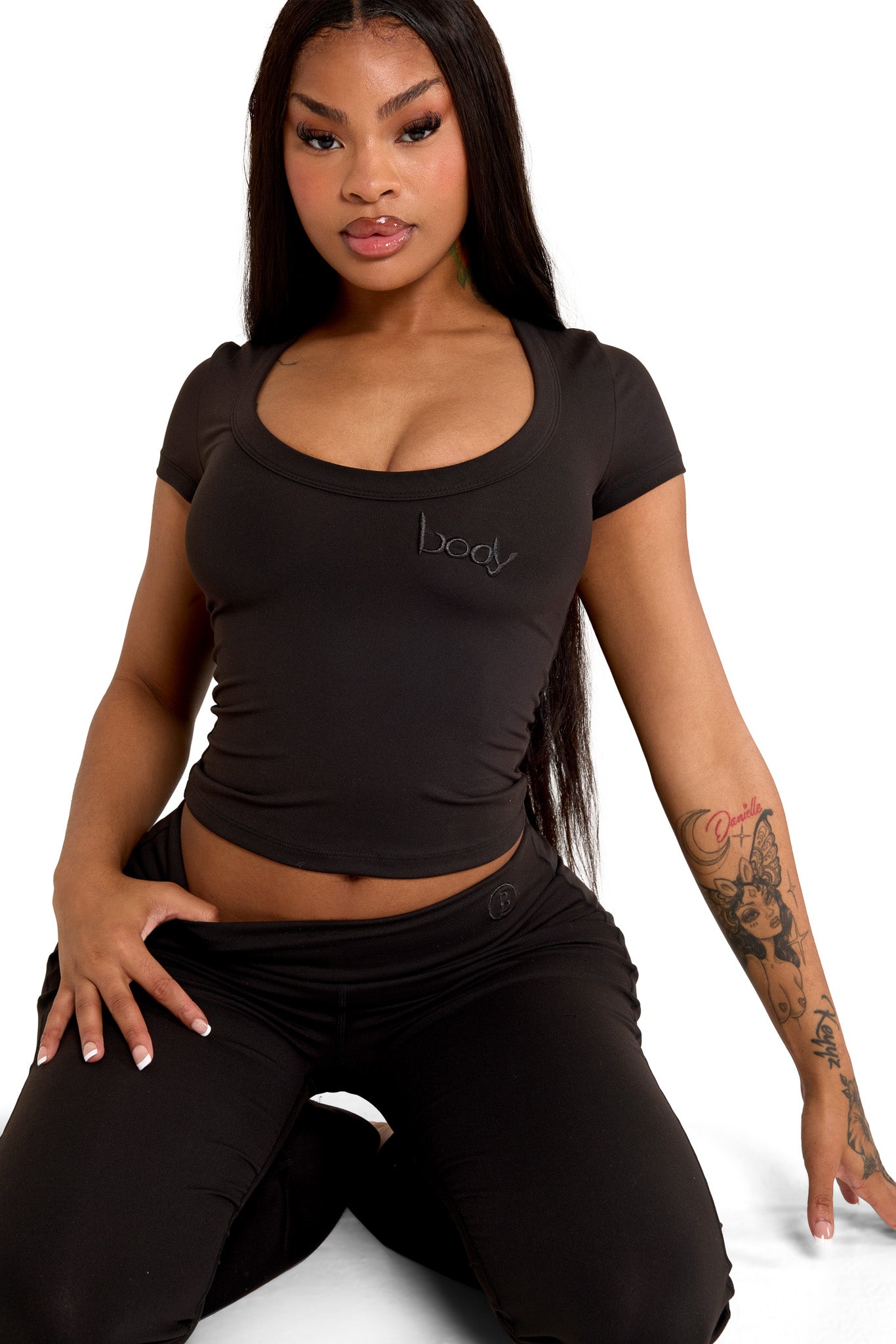 YOGA PANTS (MIDNIGHT BLACK)